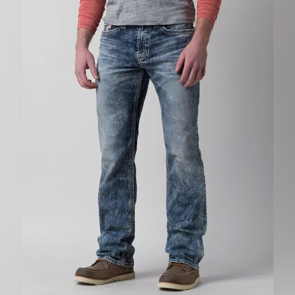 Big Star Vintage‎ Voyager Straight Stretch Jean 33x29 Buckle Exclusive Relaxed